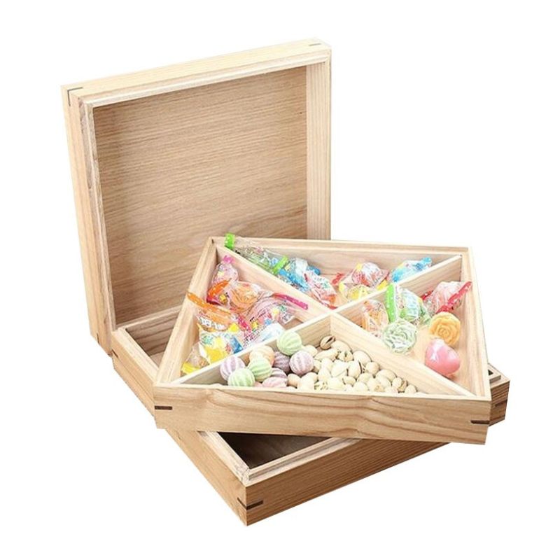 Rustic Wooden Candies Box [CNS004]