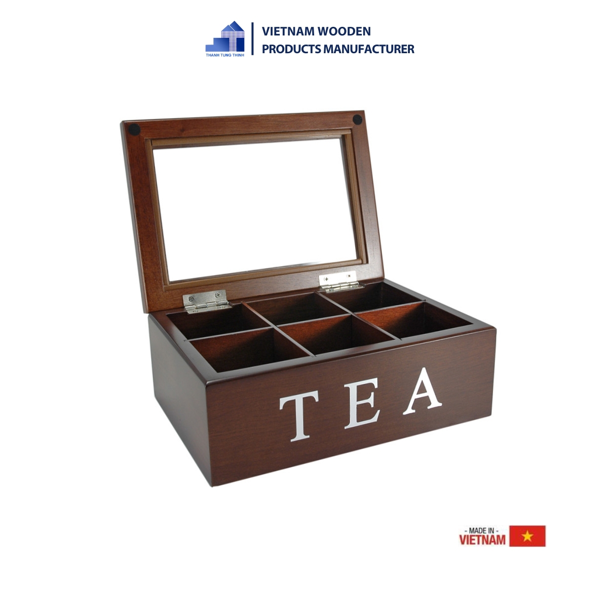 Luxurious 6-compartment Tea Gift boxes