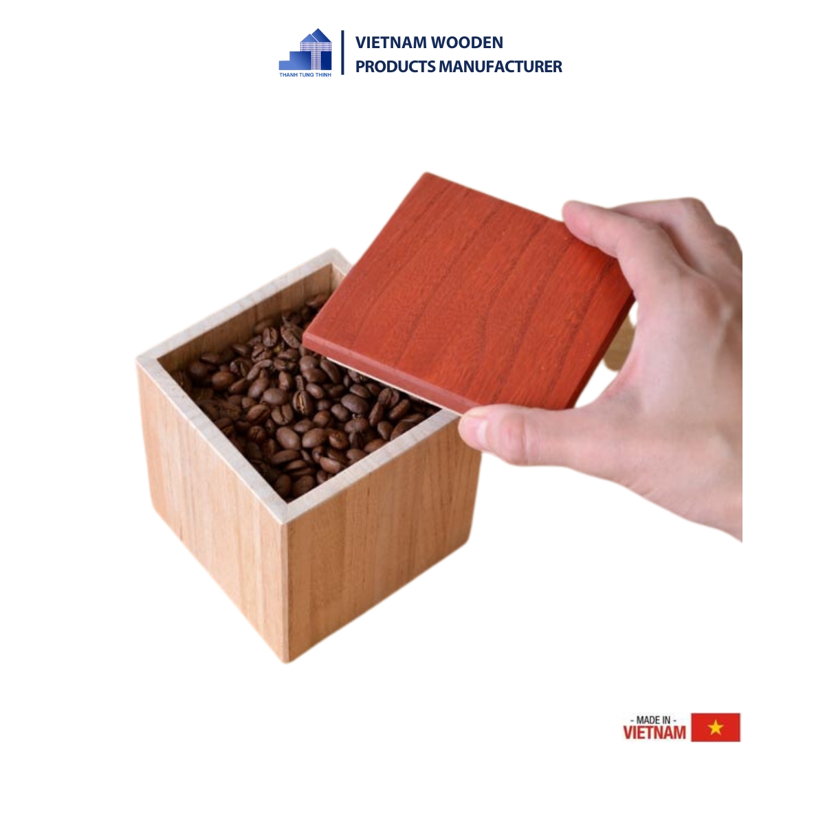 Simple Cube Coffee Box [CB002]