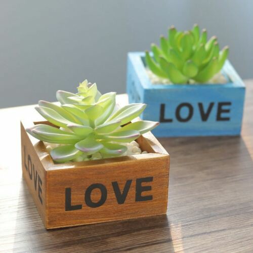 Small wooden flower pots home decoration [FB001]