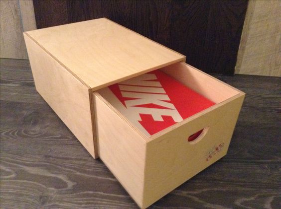 Basic Wooden Shoe Boxes [SH004]