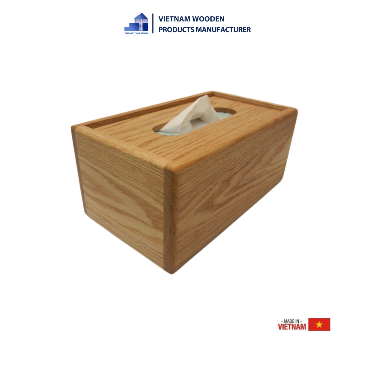 Traditional Wooden Tissue Boxes [TB007]