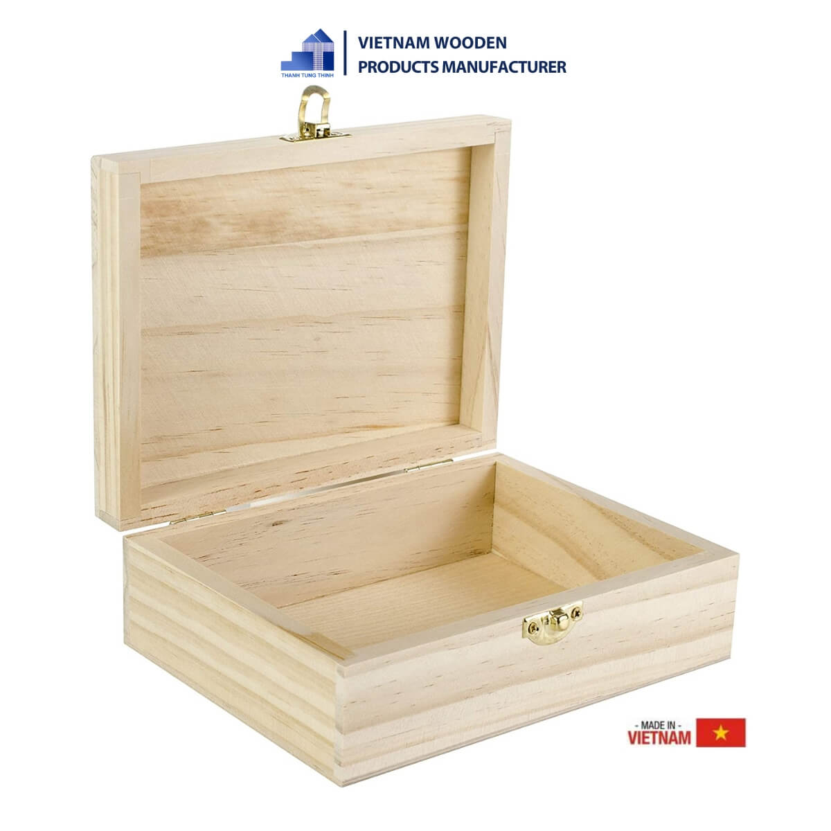 Wooden Rectangular Box [GB003]