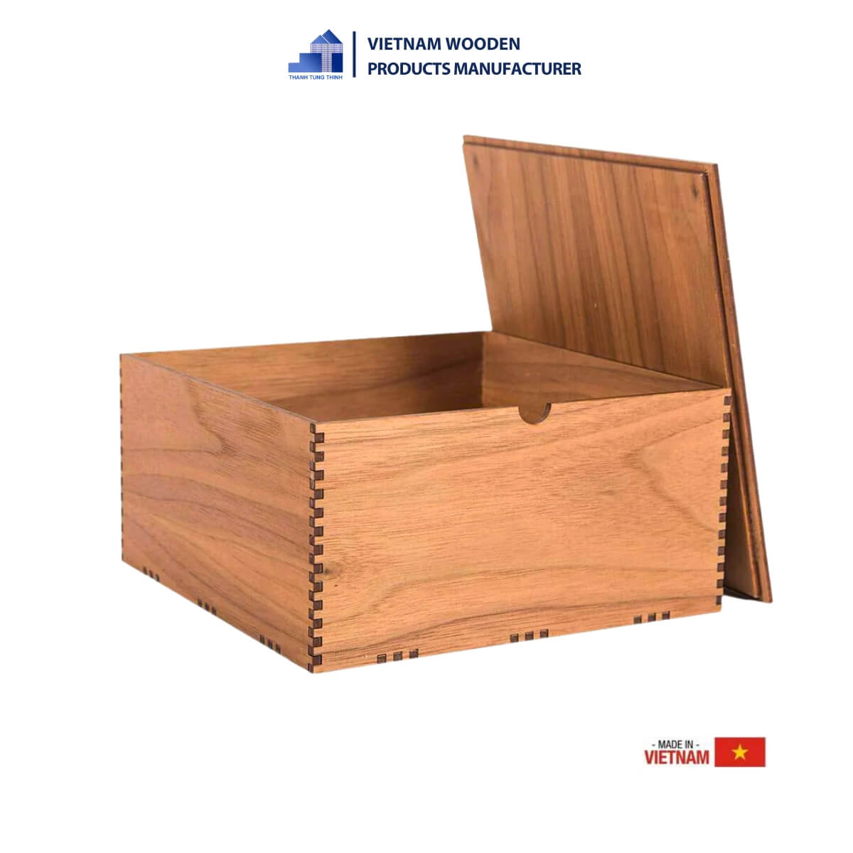 Basic Wooden Cube Box [WGB05]