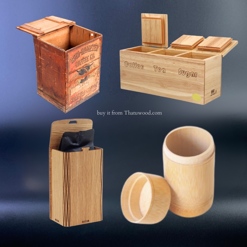 Wooden Coffee Boxes