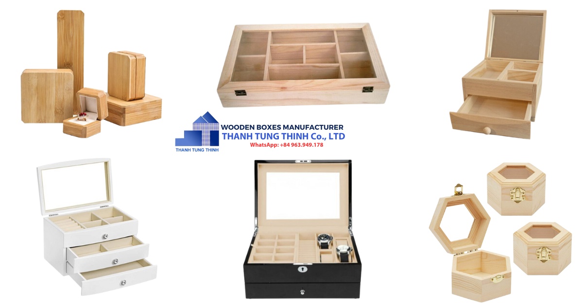 All the interesting and interesting facts about Manufacture Wooden Jewelry Boxes, specializing in providing items with beautiful designs and quality