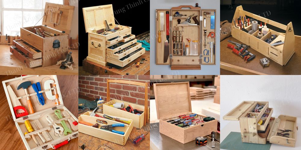 supplier wooden tool storage box (10)