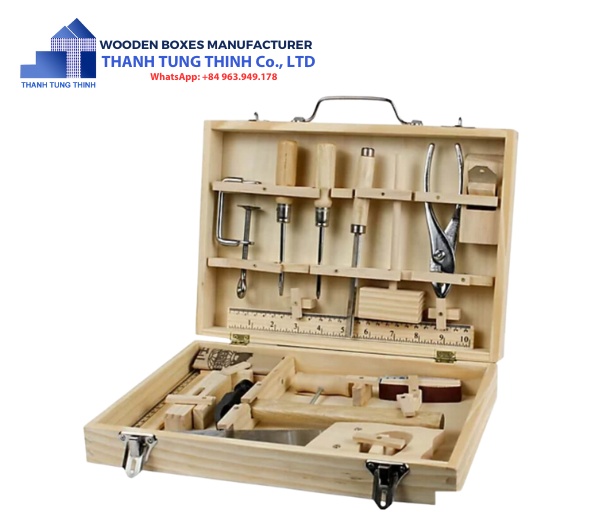 supplier wooden tool storage box (2)