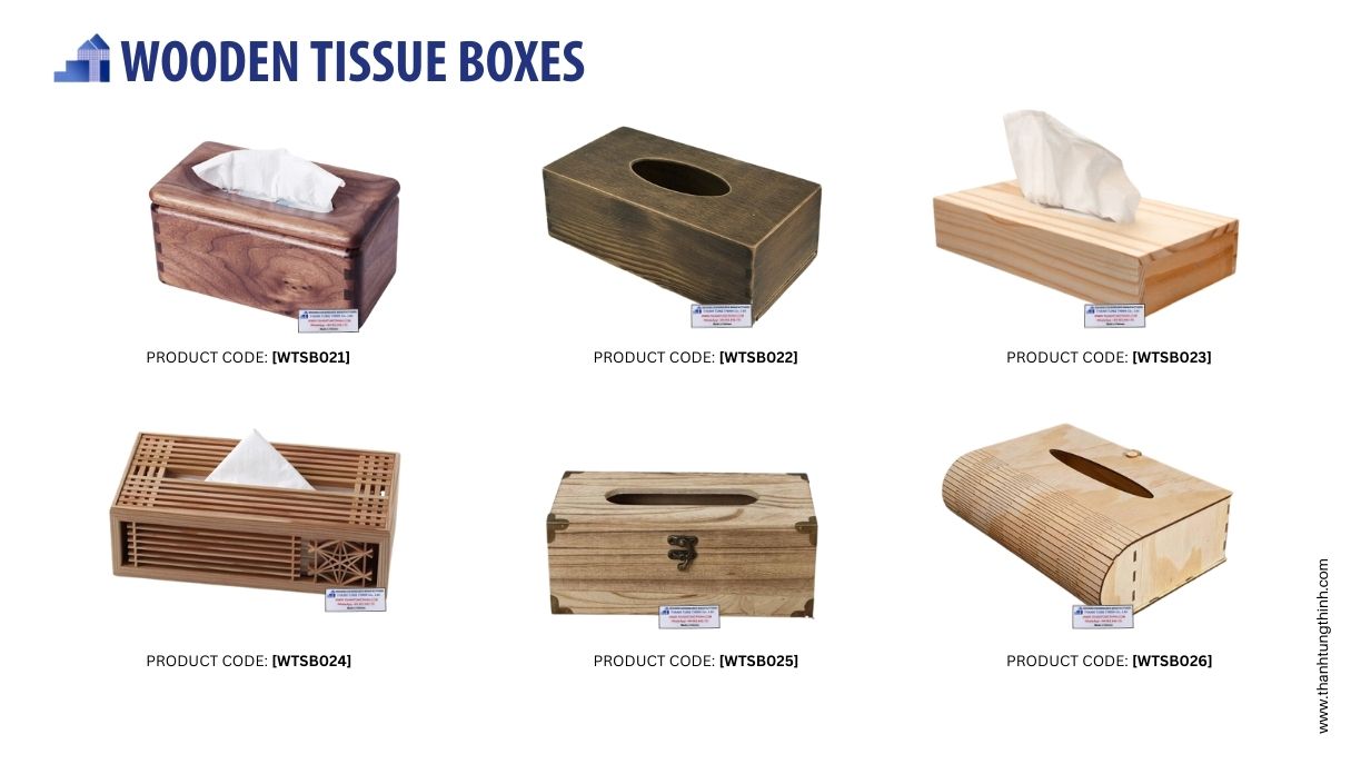 How to choose the best wholesale wooden tissue box suppliers? Direct manufacturer in Vietnam
