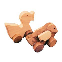 Bộ Đôi Gà Vịt Đồ Chơi Gỗ Thatuwood | 01