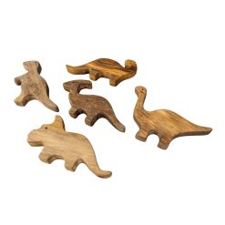 Bộ Khủng Long Gỗ 5 Món Thatuwood Cho Bé Sáng Tạo | 01