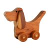 Đồ Chơi Gỗ Hình Chó Có Bánh Xe Thatuwood 12 Đồ Chơi Gỗ Hình Chó Có Bánh Xe Thatuwood
