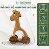 đồ chơi gỗ hình thú hươu cao cổ