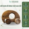 đồ chơi voi gỗ cao cấp, không chất độc hại