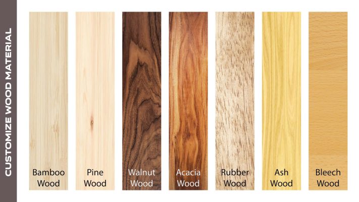 Available wood options