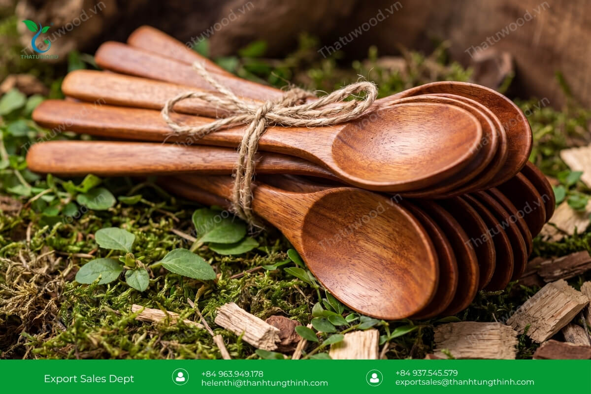 Muỗng Gỗ Dùng 1 Lần Giá Sỉ – Giải Pháp Thay Thế Nhựa Thân Thiện Môi Trường