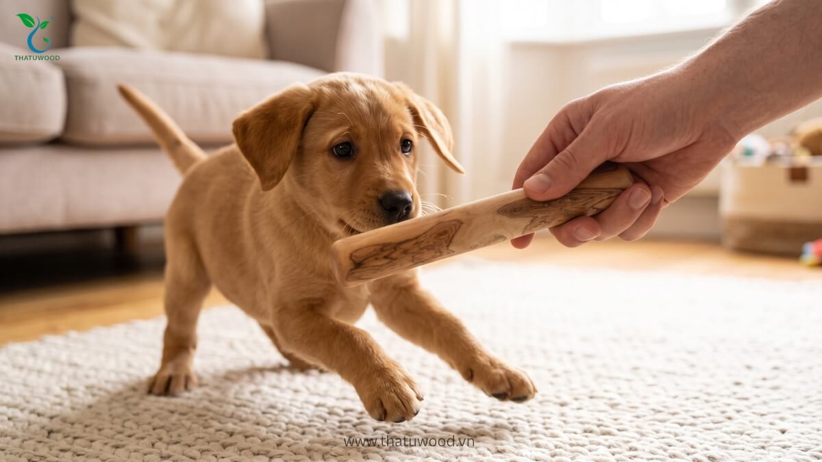 Bí Quyết Huấn Luyện Chó Làm Quen Với Thanh Gỗ Cà Phê Mới 4 khen thưởng khi huấn luyện chó làm quen với thanh gỗ cà phê