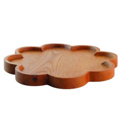 Khay Gỗ Hình Bông Hoa Thatuwood Bằng Gỗ Tự Nhiên, Khay Gỗ Decor, Đựng Thức Ăn | 03