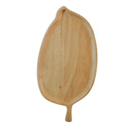 Khay Gỗ Hình Chiếc Lá Thatuwood Bằng Gỗ Tự Nhiên, Có Tay Cầm, Khay Gỗ Decor, Đựng Thức Ăn | 01