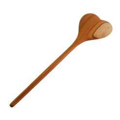 Thìa Muỗng Gỗ Trái Tim Thatuwood Bằng Gỗ Tự Nhiên, Nhiều Kích Cỡ | 01