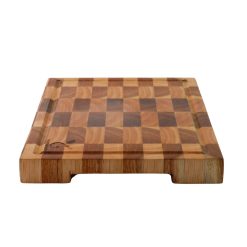 Thớt Gỗ Teak Mix Gỗ Cao Su Thatuwood Kiểu Caro Size 30×20×2.5cm 16 Thớt Gỗ Acacia (Tràm Keo) Thatuwood Kiểu Caro Size 30×20×2.5cm, Hình Chữ Nhật, Kết Cấu Ghép Khối (End Grain) | 05