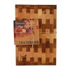 Thớt Gỗ Teak Thatuwood Kiểu Xương Cá Size 30×20×2.5cm, Hình Chữ Nhật, Thiết Kế Duo-Tone Block 23 Thớt Gỗ Teak Thatuwood Kiểu Xương Cá Size 30×20×2.5cm, Hình Chữ Nhật, Thiết Kế Duo-Tone Block