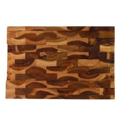 Thớt Gỗ Teak Thatuwood Size 30×20×2.5cm, Hình Chữ Nhật, Kết Cấu Ghép Khối (End Grain) | 03
