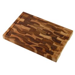 Thớt Gỗ Teak Thatuwood Size 30×20×2.5cm, Hình Chữ Nhật, Kết Cấu Ghép Khối (End Grain) | 04