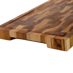Thớt Gỗ Teak Thatuwood Size 30×20×2.5cm, Hình Chữ Nhật, Kết Cấu Ghép Khối (End Grain) | 07