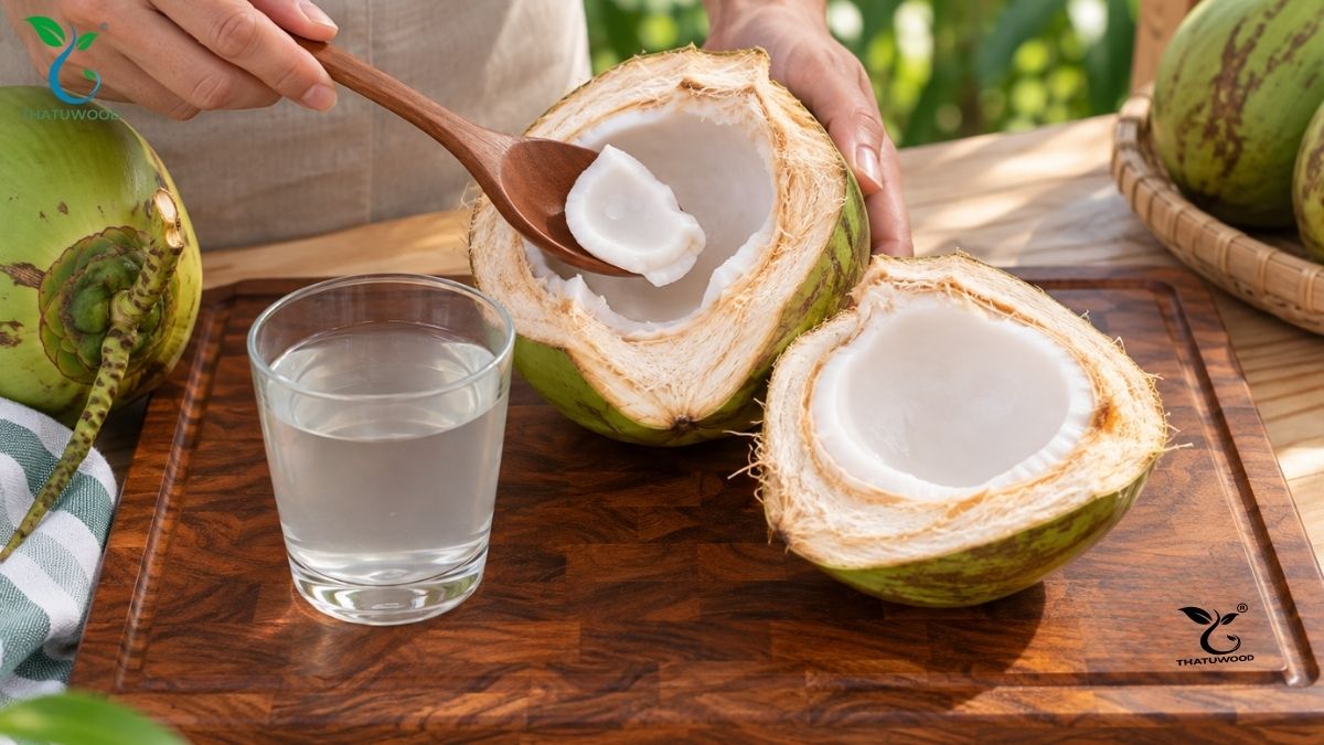 Chặt Dừa Đẹp, Ít Tốn Sức: 4 Cách Đơn Giản Tại Nhà 12 Mở đôi quả dừa lấy cùi trắng nguyên vẹn nhờ mẹo chặt dừa